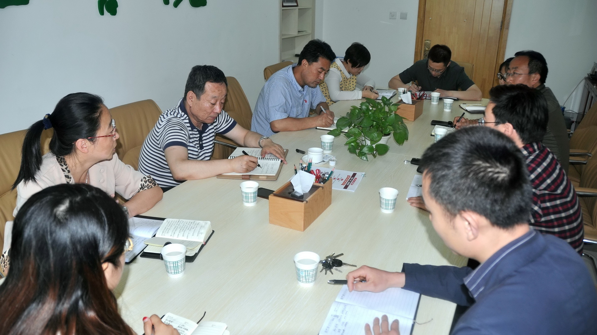 座谈会现场