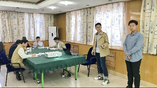 2018年度大学生创新训练项目立项评审答辩现场(二)