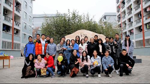 “冬至WE GO”活动工作人员合影